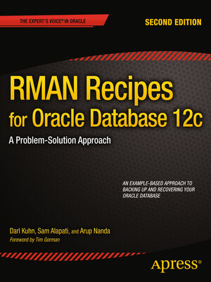 cover image of RMAN Recipes for Oracle Database 12c